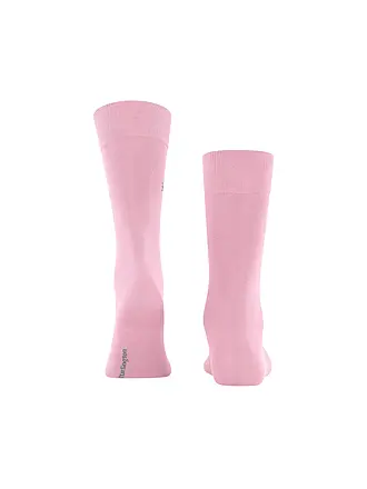 BURLINGTON | Chaussettes homme DUBLIN SO 40-46 bleu nuit | rosa